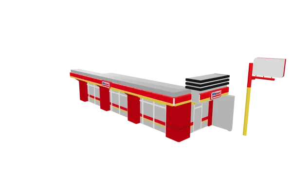 AFLAMART 3D Model Logo