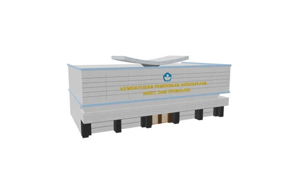 Gedung KEMDIKBUD RI 3D Model Thumbnail