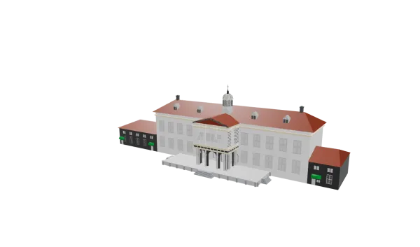 Museum Fatahillah 3D Model Logo