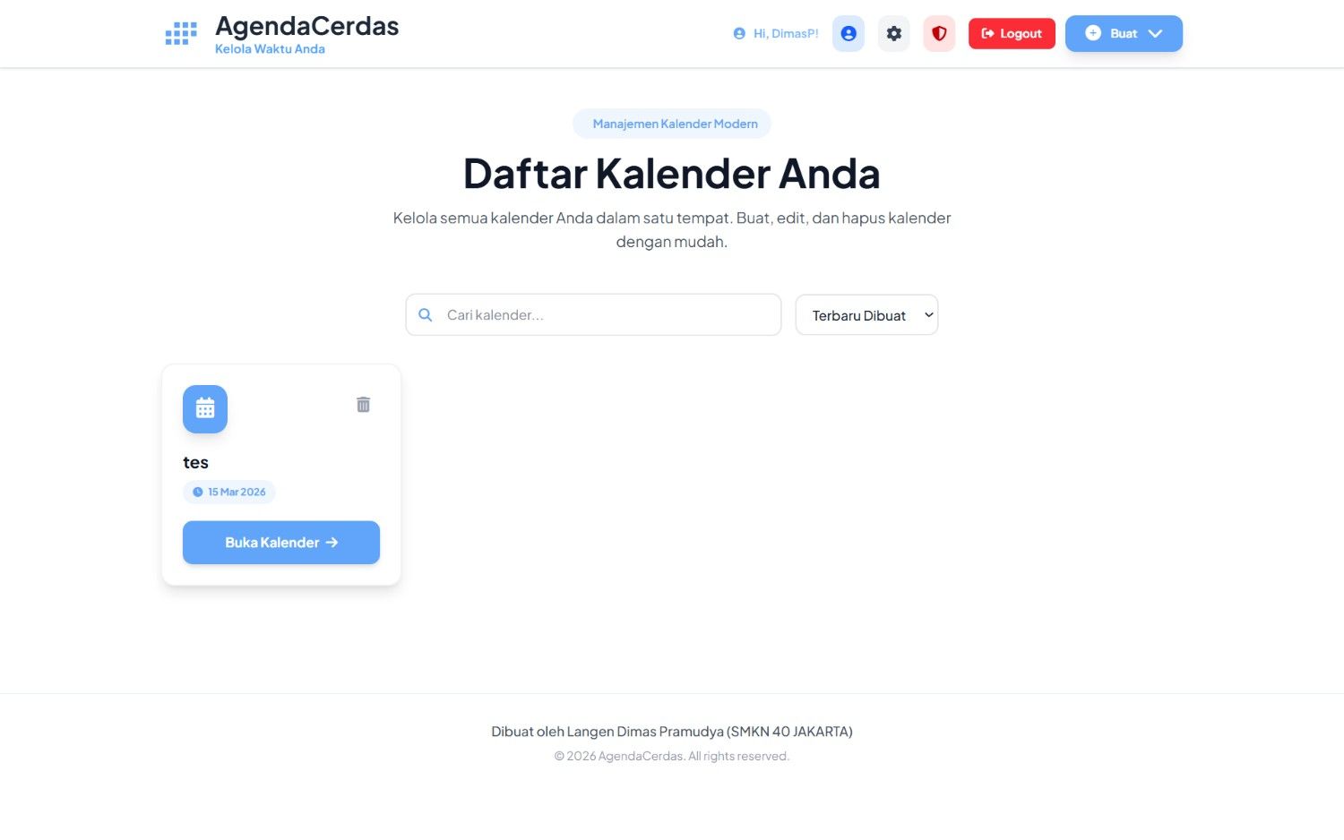 AgendaCerdas (PKL) preview 1