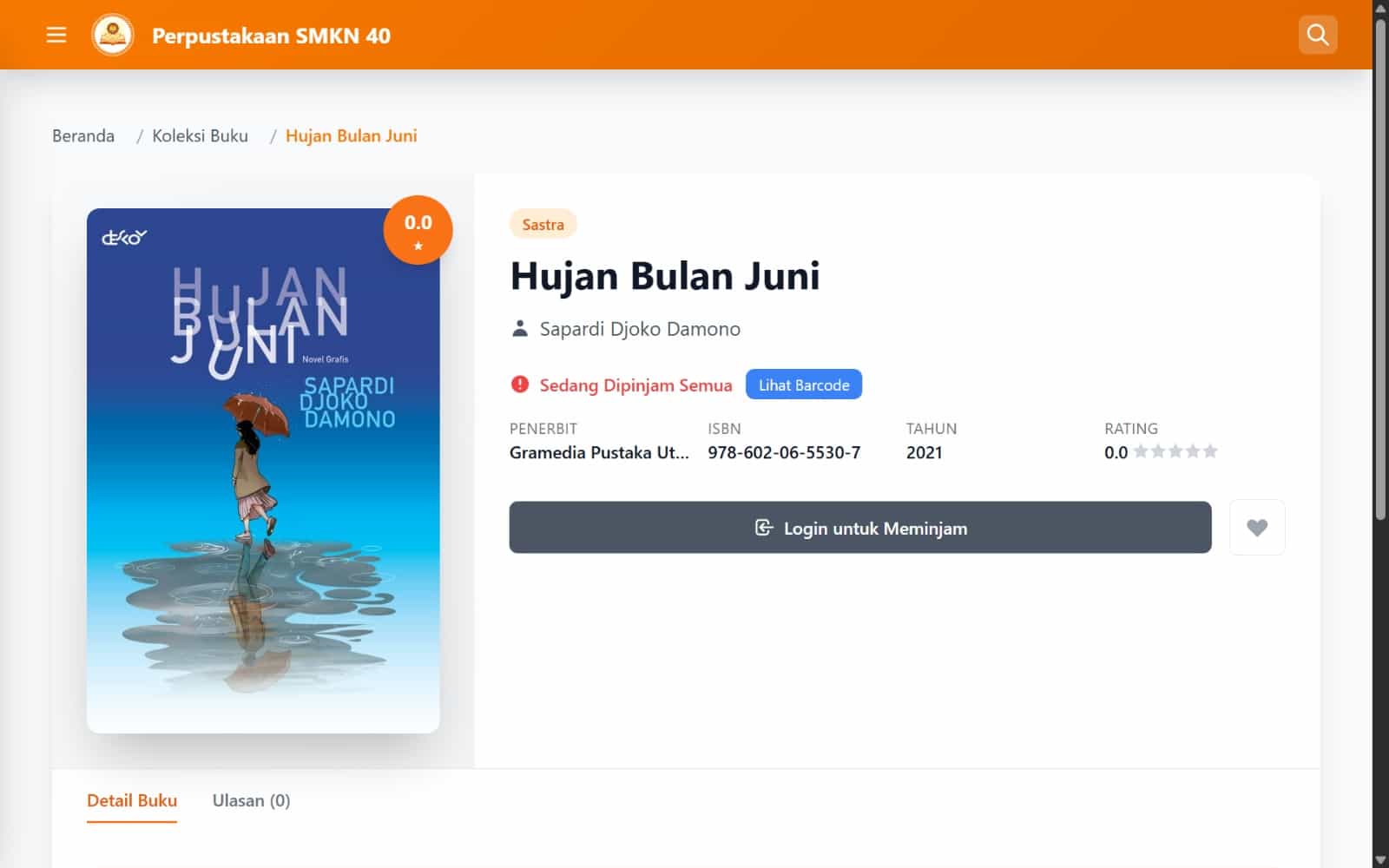 Perpustakaan SMKN 40 Jakarta preview 4